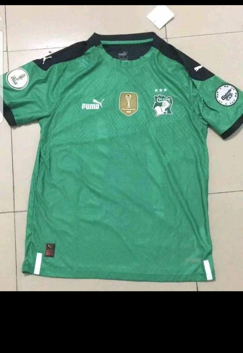 Maillot  de côte d'ivoire