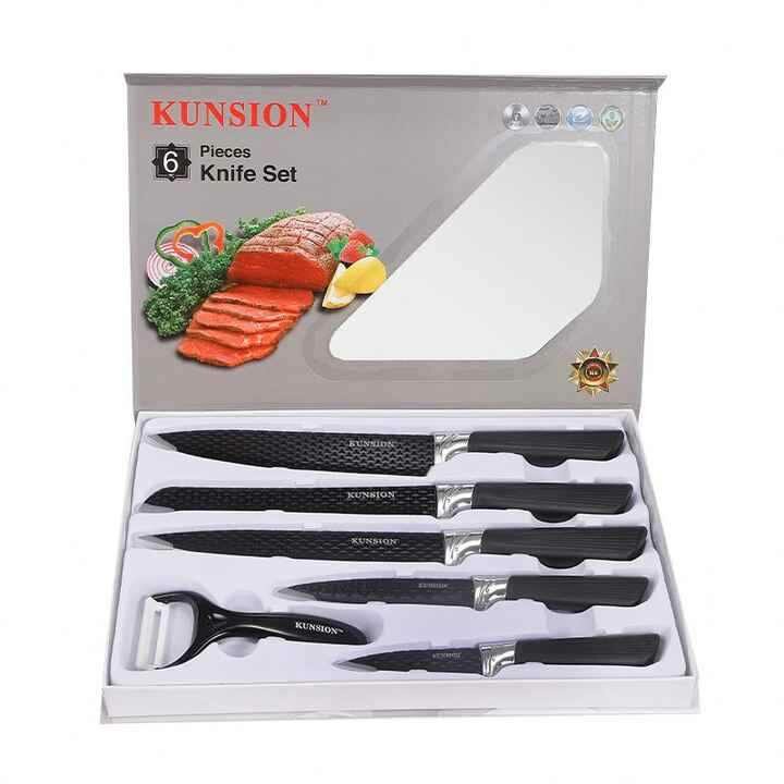 6in1set kitchen knife