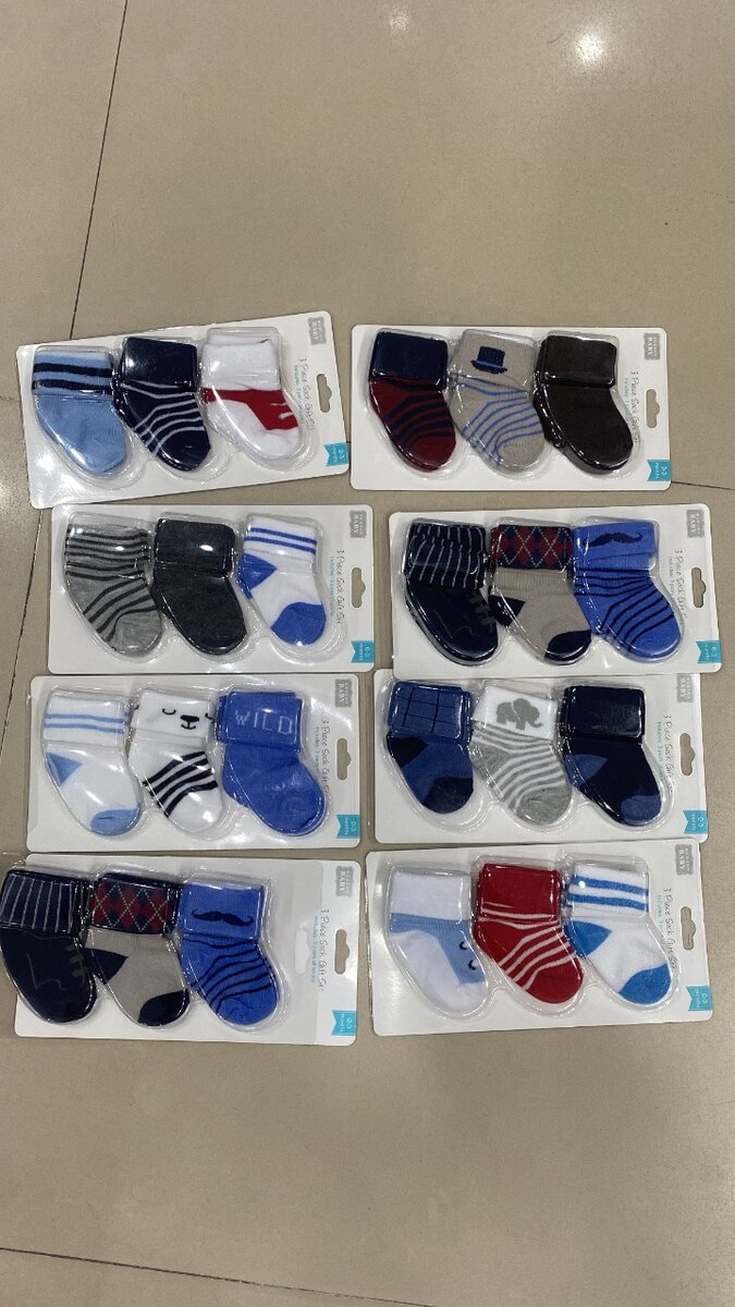 Baby socks pack of 3
