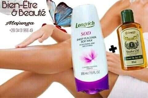 Soin corporel placenta mouton