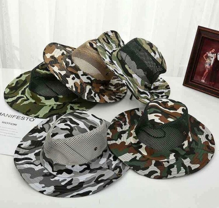 Unisex military backer hats