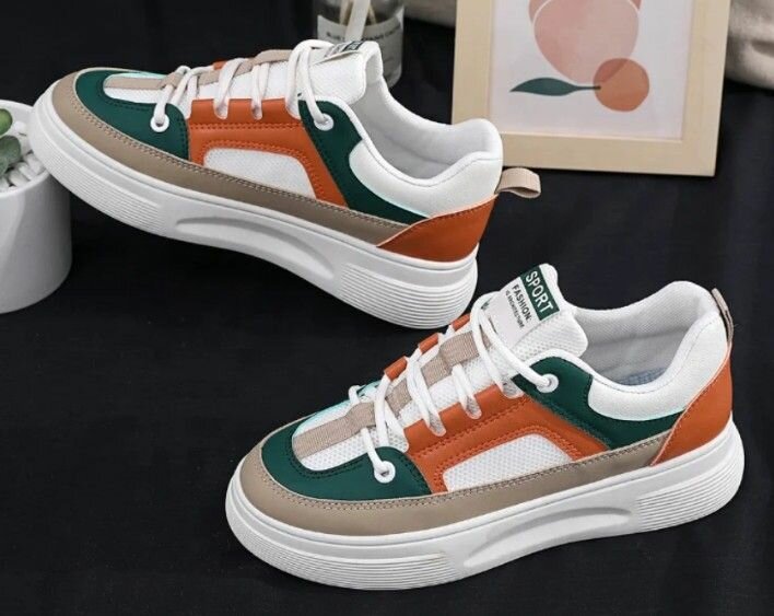 Sneakers colorés unisexes