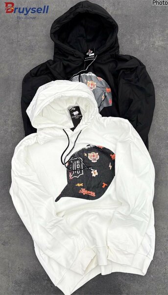 Sweat à capuche design unisexe