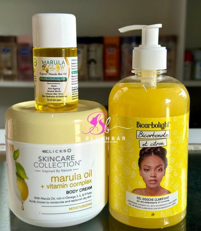 Marula & Lemon Radiant & Moisturizing combo