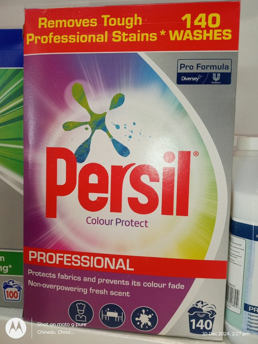 Persil  non Bio/ colour protect professional washing powder