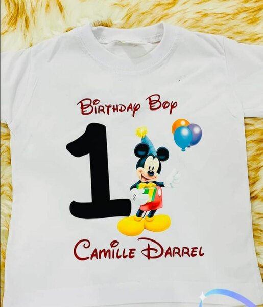 Tee shirt anniversaire