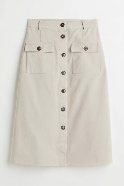 Jupe boutonnée élégante