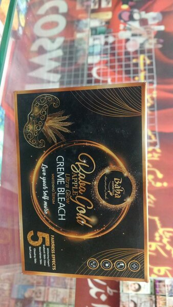 BABA Apple Gold Ultra glow Cream bleach parlour pack