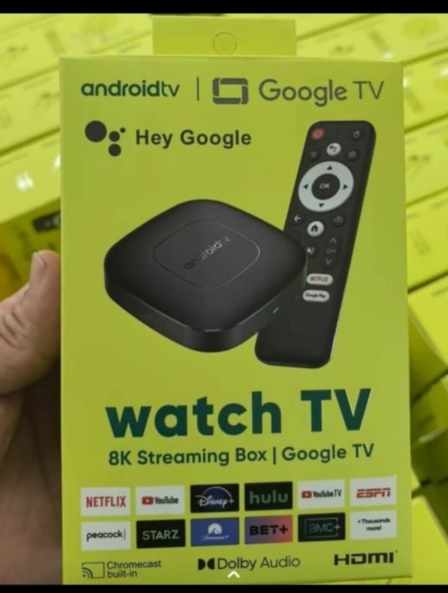 Boîtier Streaming 8K Google TV