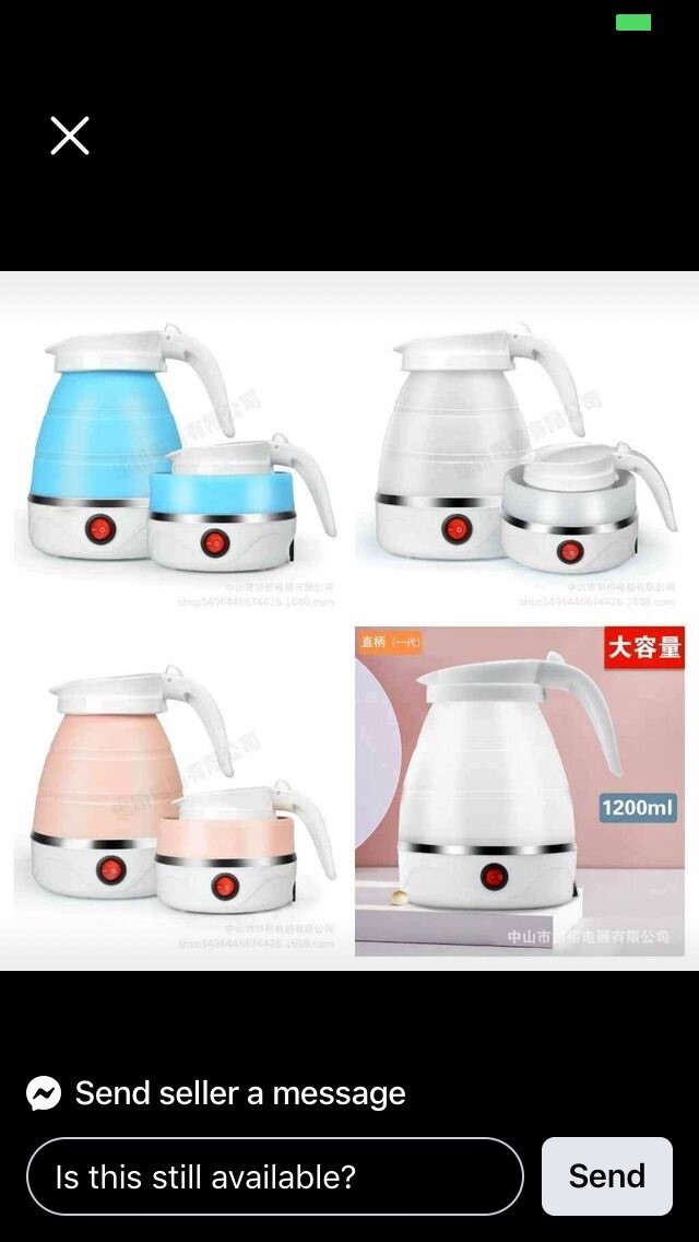 Foldable Kettle