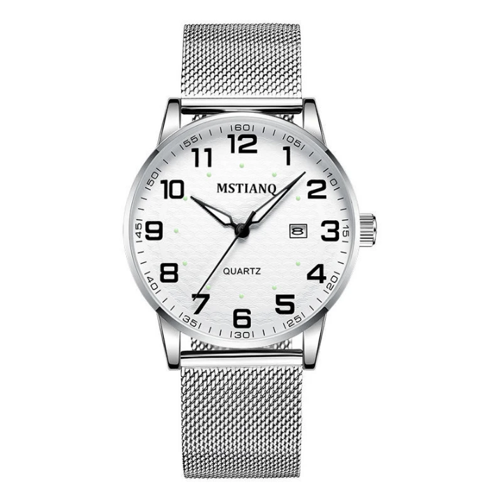 Montre en Acier Inoxydable Quartz