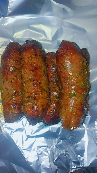 Saucisses grillées savoureuses