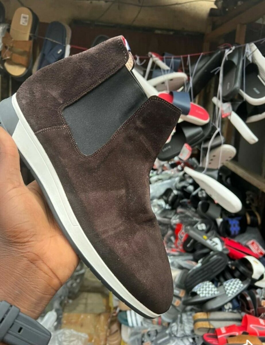 Bottines Chelsea en daim