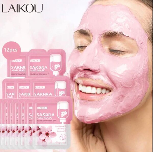 Mud Mask, 5g Each, Deep Pore Cleansing & Oil Control, Hydrat