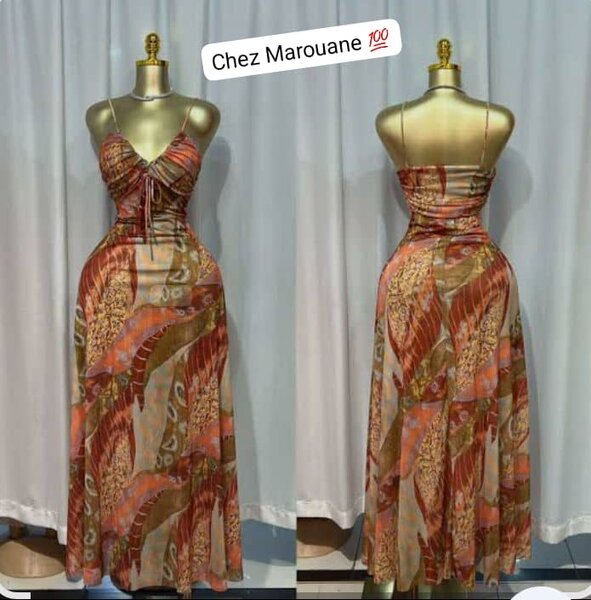 Robe longue bohème chic