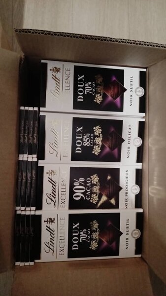 Chocolat noir Lindt 70%