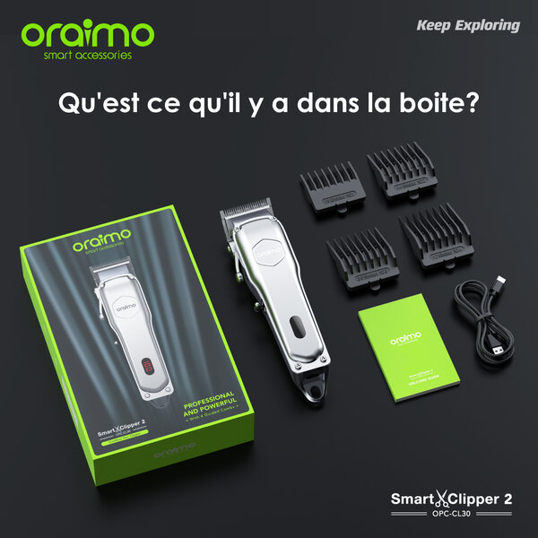 Tondeuse professionnelle Oraimo