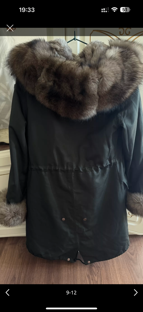 Шуба-парка из Соболя