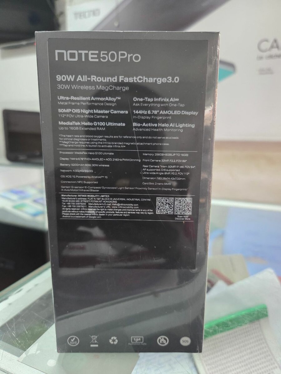 Infinix Note 50 Pro Smartphone