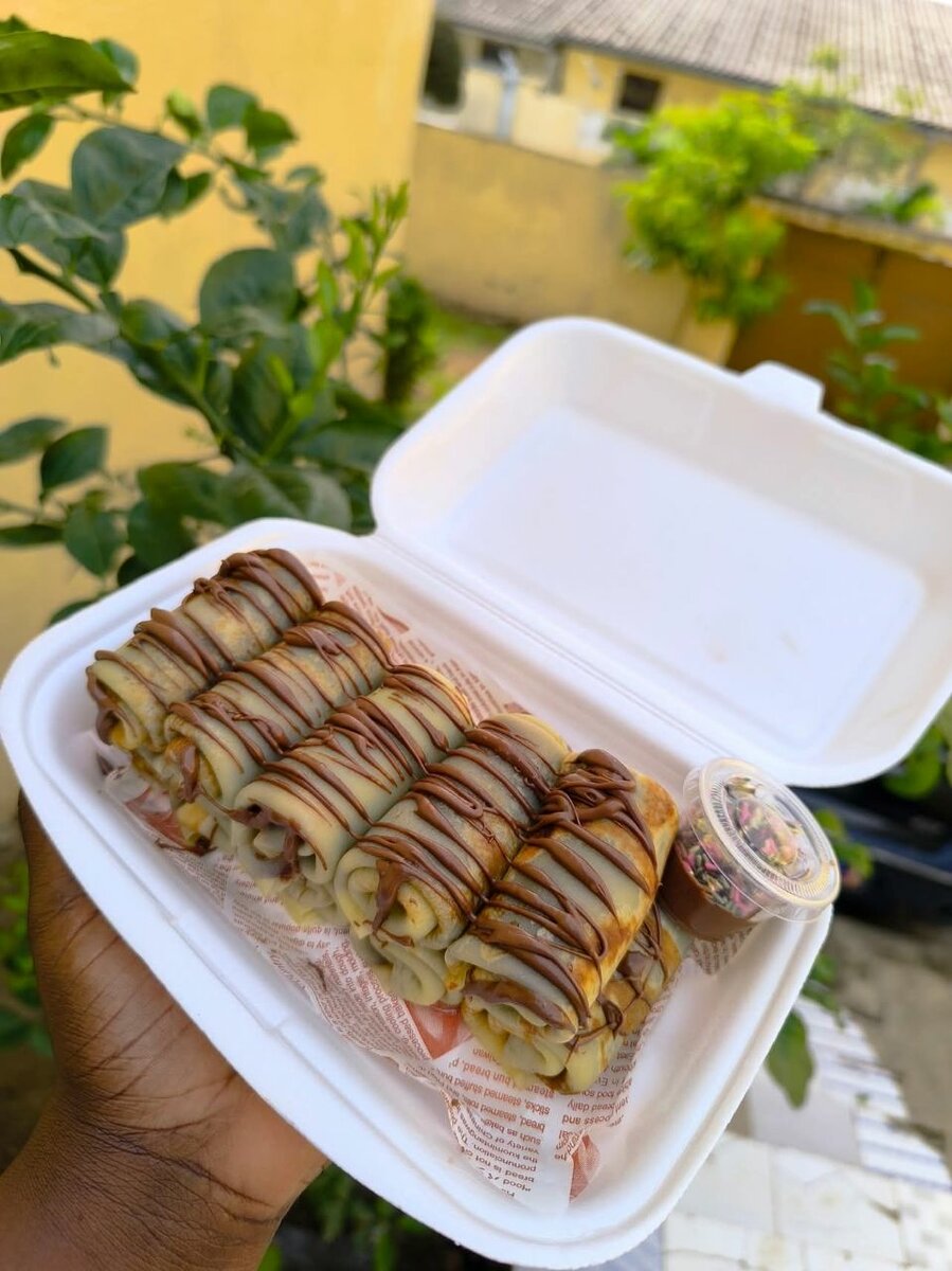 Crêpe au chocolat Nutella