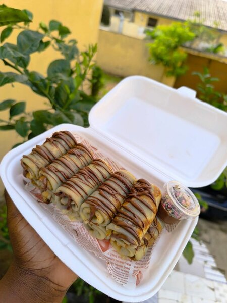 Crêpe au chocolat Nutella