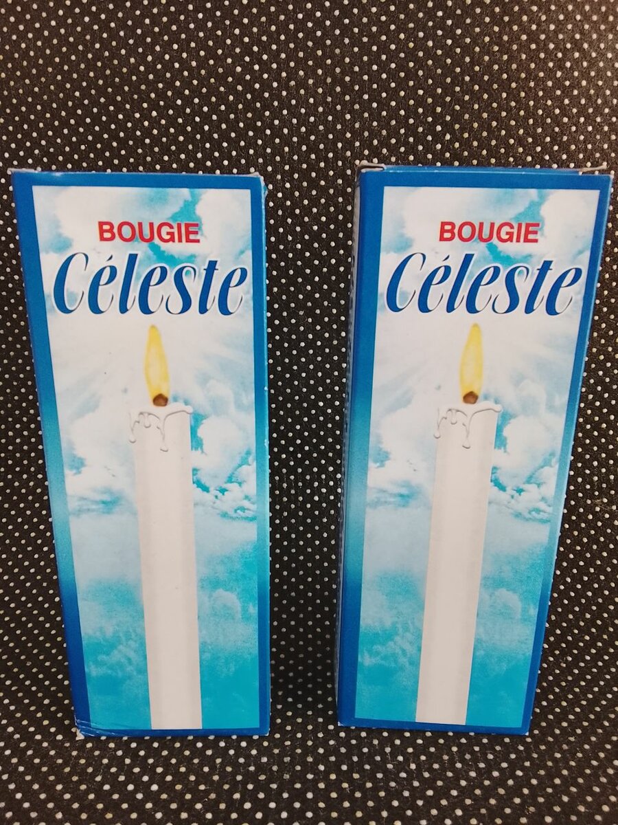 Bougie Céleste - Chandelle Classique