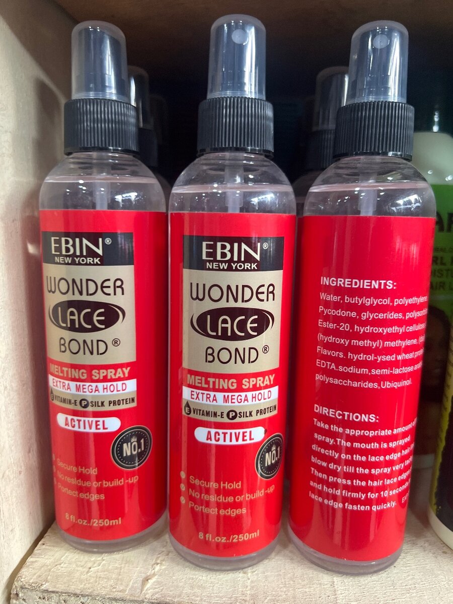 Spray fixateur pour perruques