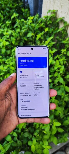 Realme 13pro+ (cracked back)