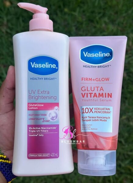 Vaseline Gluta Glow Combo