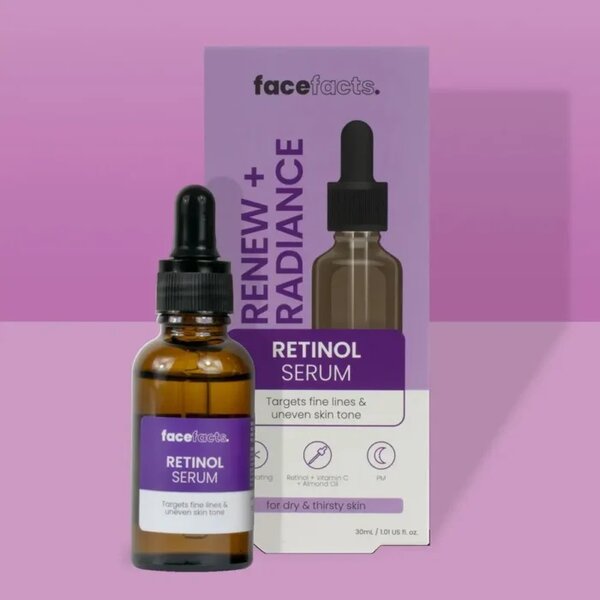 Face facts retinol serum
