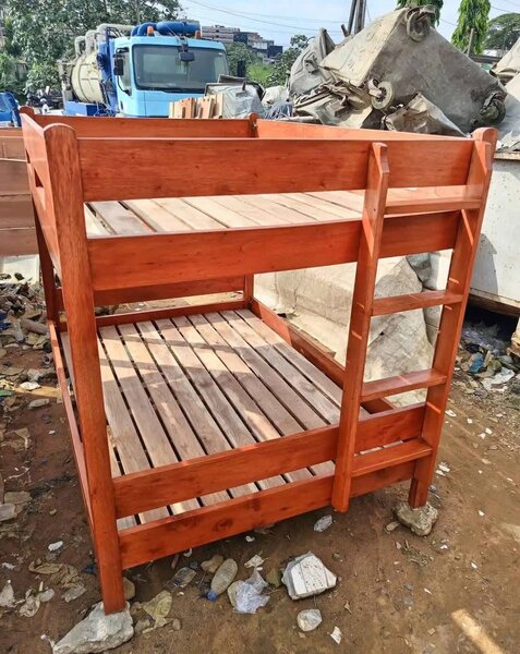 Lit superposé en bois massif