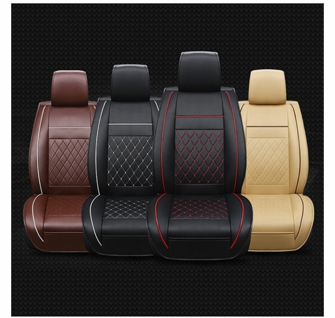 1PCS UNIVERSAL LUXURY PU LEATHER SEAT CUSHION (L59.8 X W20.9