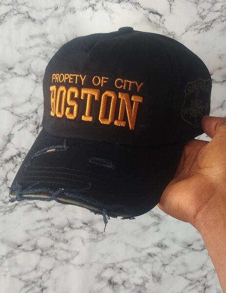 Casquette Boston Noir