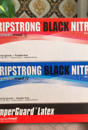 Semper latex gloves medium