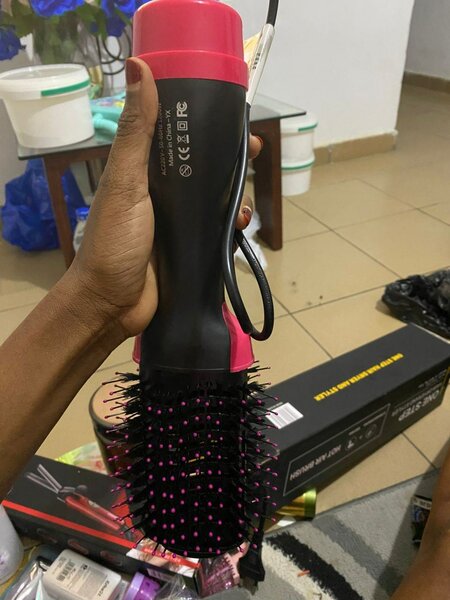 Brosse Chauffante 3-en-1