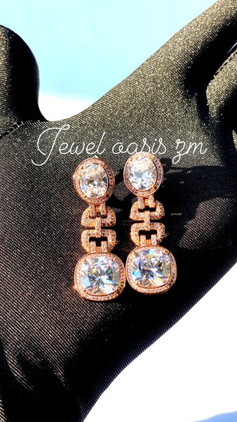 Diamond earrings