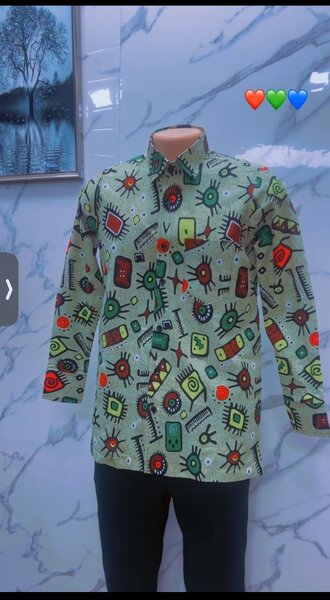 Men shirt and kaftan