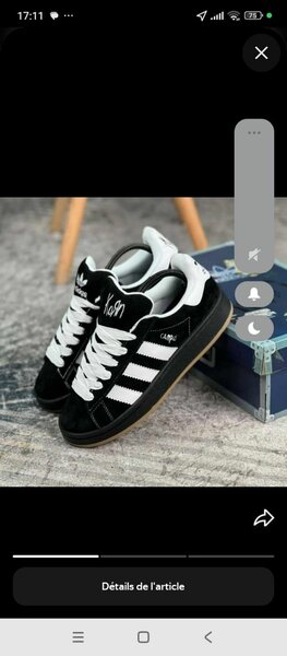 Baskets Classiques Homme Noires