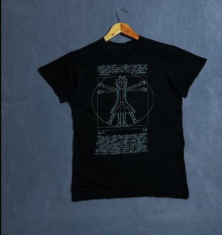 Rick n Morty adult swim anatomy t shirt size: MS 