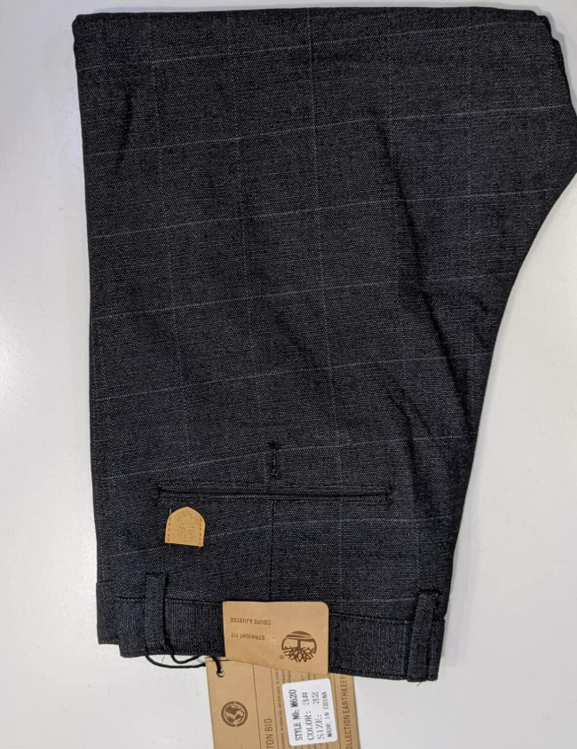 Cotton smart office trousers