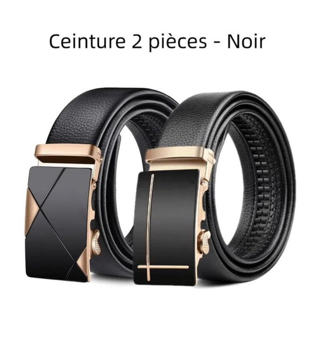 Ceinture en cuir élégante