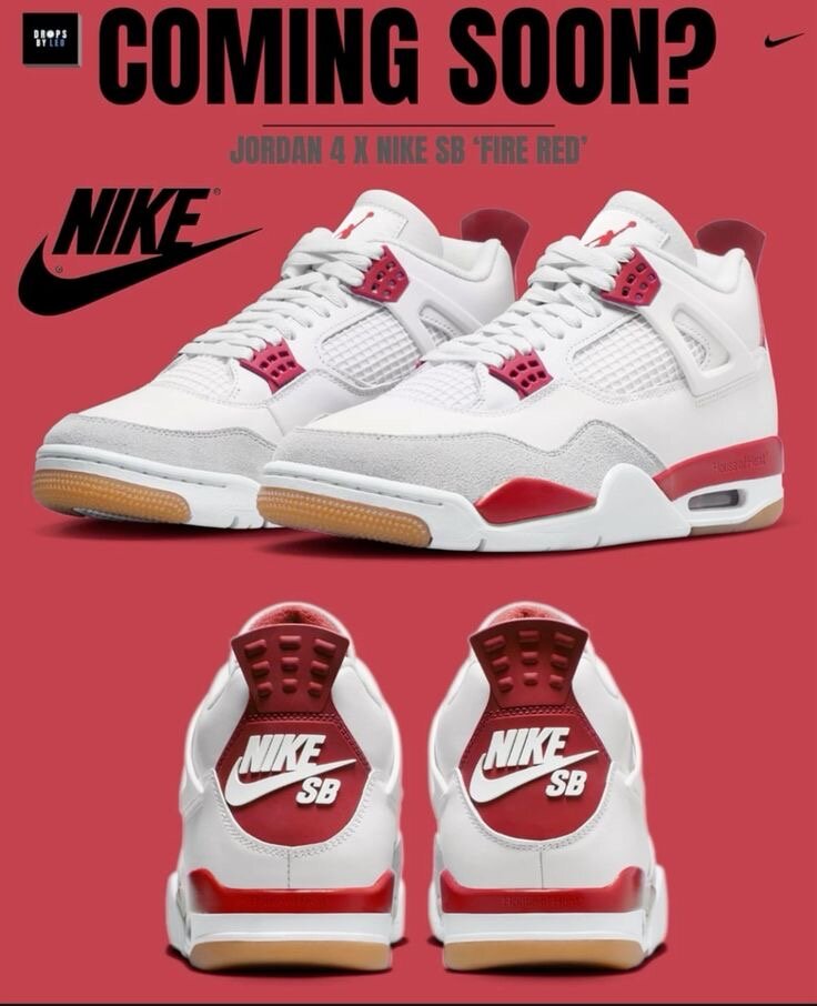 Nike Air Jordan 4 Fire Red