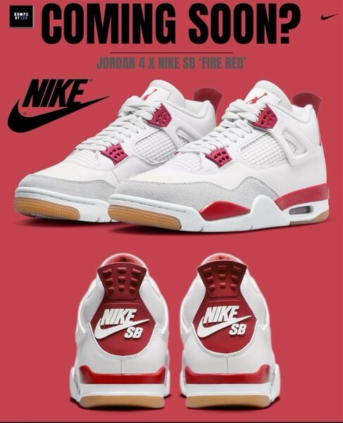 Nike Air Jordan 4 Fire Red