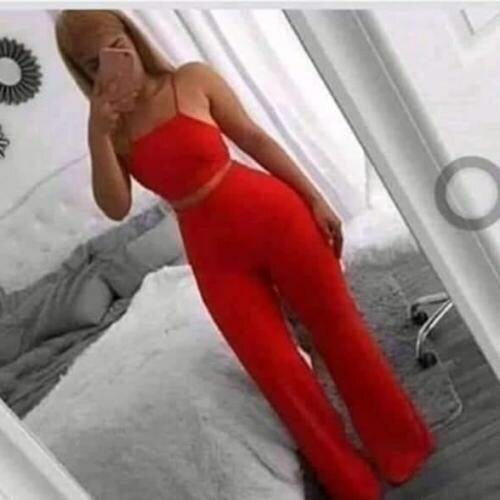 Combinaison rouge élégante