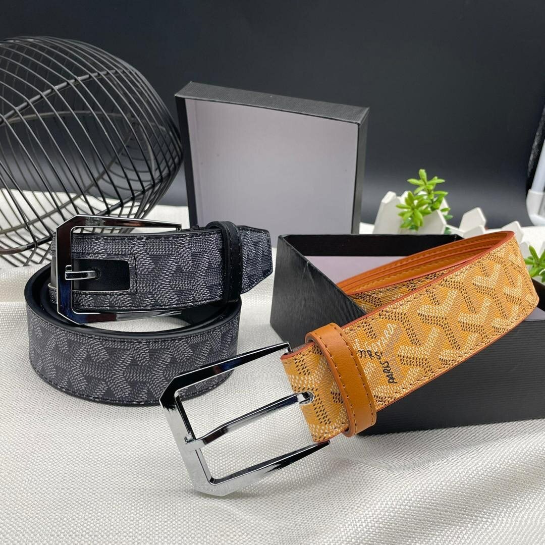 Colorful designer belts