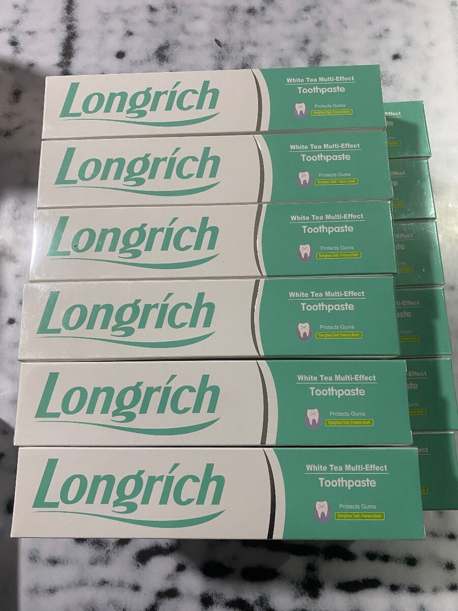 Dentifrice Longrich Thé Blanc