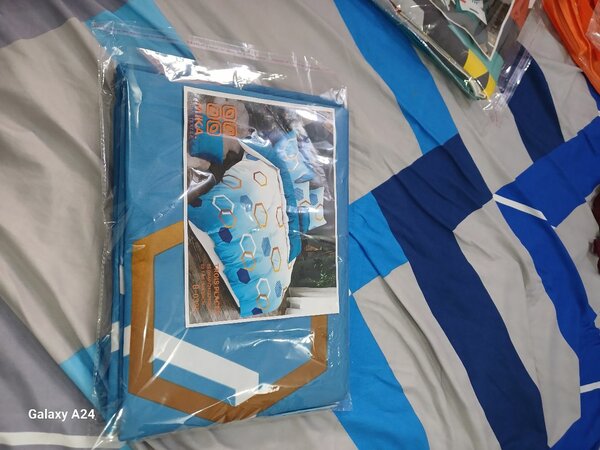 DRAP 100% COTON 3 PLACES