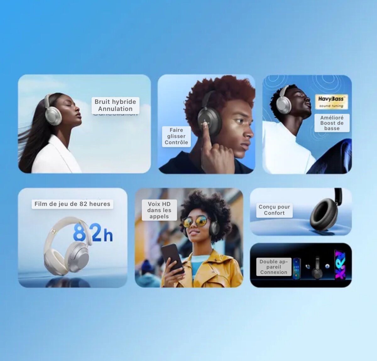 Oraimo Casque Boompop Pro 82h