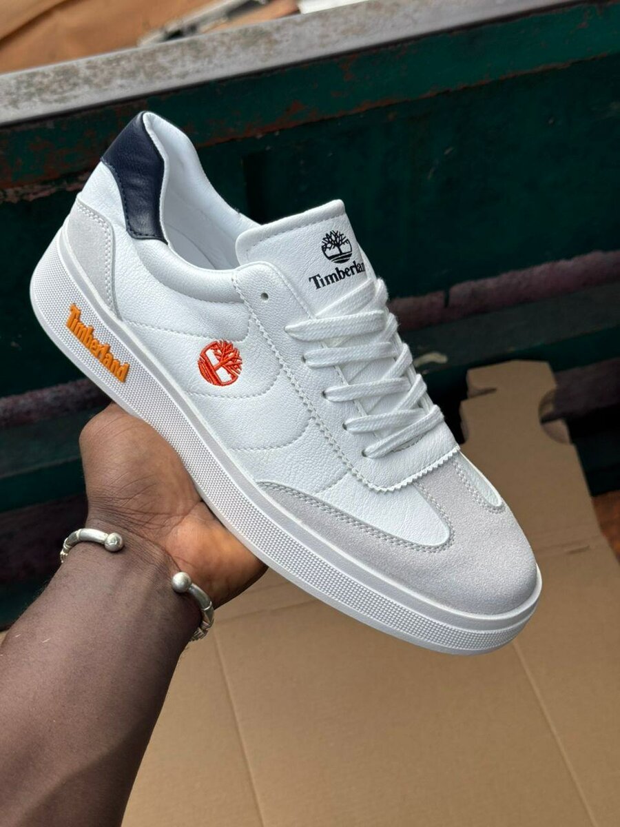 Chaussures Timberland Blanc Style Urbain