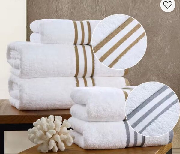 Serviettes de bain luxueuses